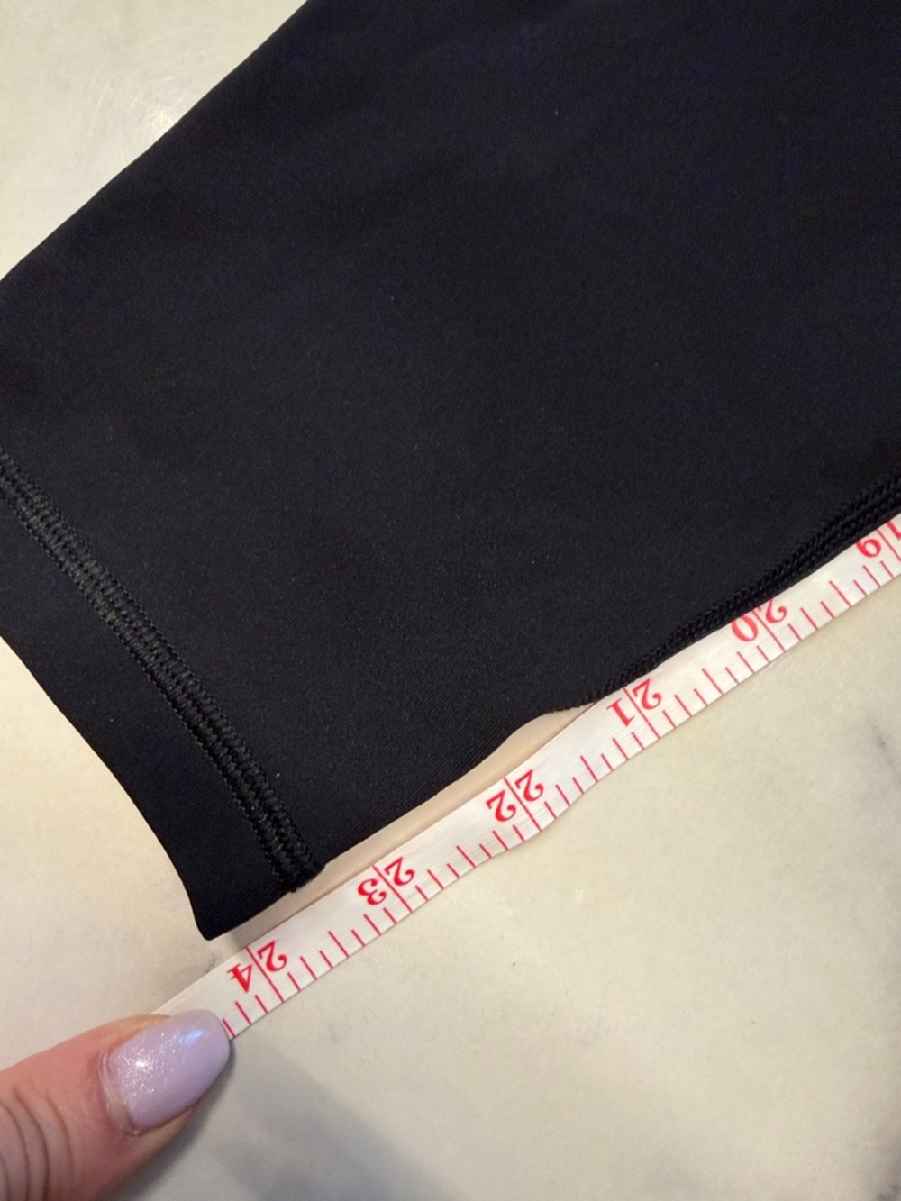 Lululemon Wunder Under Black Leggings (6) & Strappy Sports Bra (4) Set - Picture 11 of 12